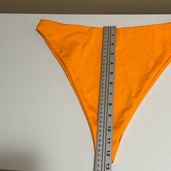 AEXAE Orange Halter Bikini - Picture 6 of 9